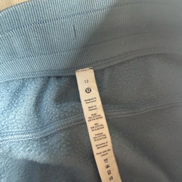 Lululemon Scuba High-Rise Jogger Full Length Utility Blue US12/XL - Picture 7 of 9